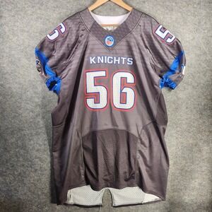 Grit City Knights Tacoma Football Jersey Mens XXXL Grey Brewster 56 Sportswear